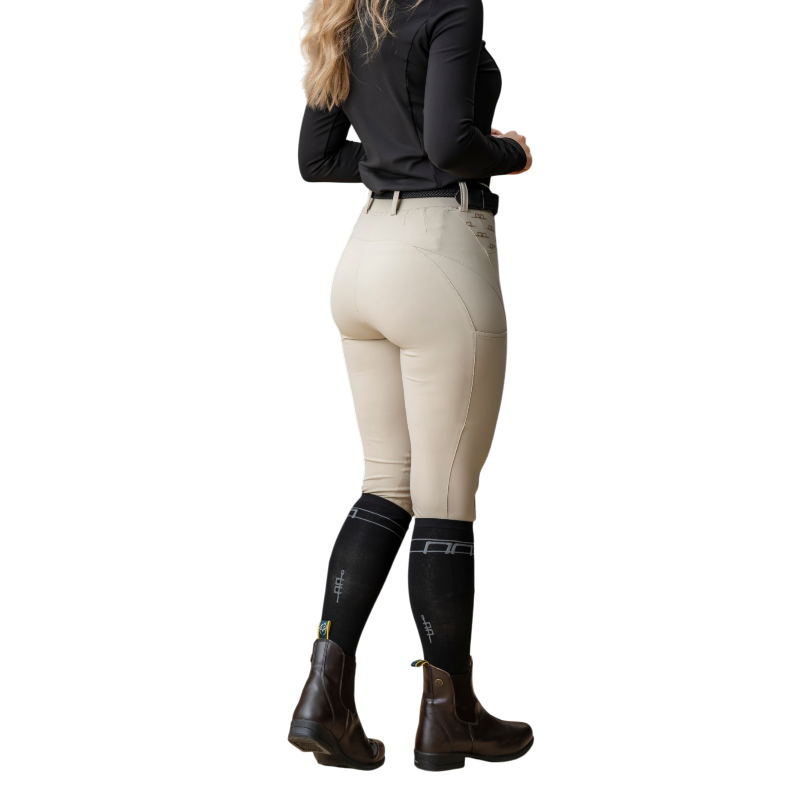 Horseware - Legging d'équitation femme Fina Brushed beige | - Ohlala