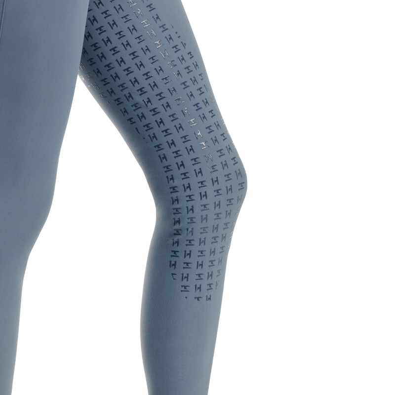 Horseware - Pantalon d'équitation femme Newmarket High Rise indigo orchid full grip | - Ohlala