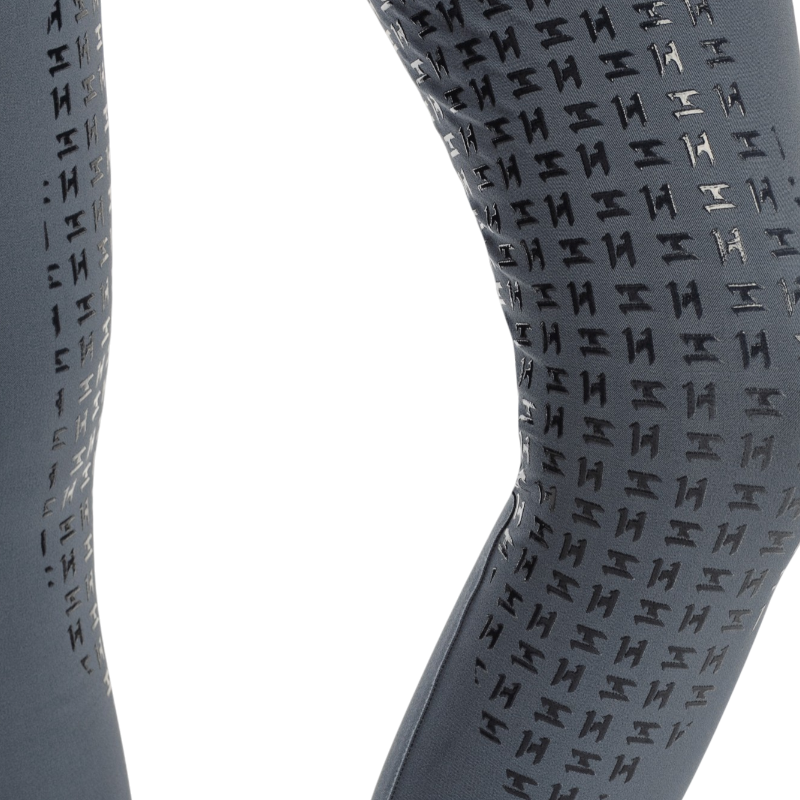 Horseware - Pantalon d'équitation femme Newmarket Mid-Rise indigo orchid full grip | - Ohlala