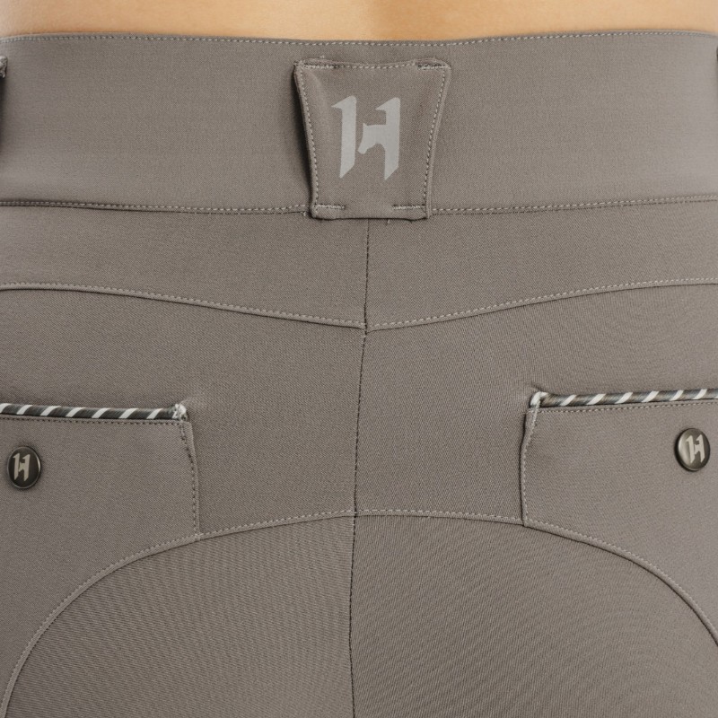 Horseware - Pantalon d'équitation femme Newmarket Mid-Rise thunderstorm | - Ohlala