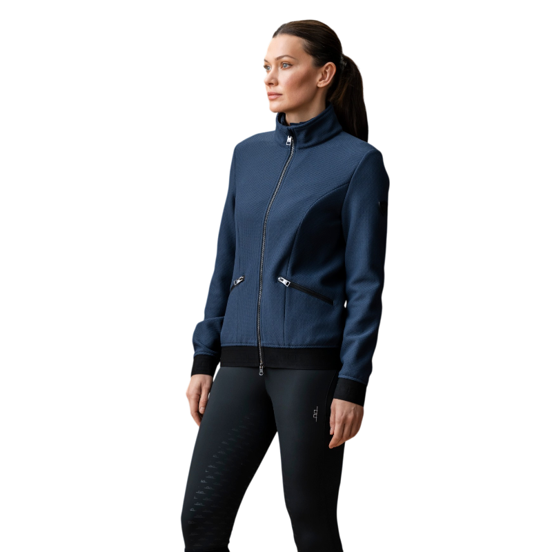 Horseware - Veste manches longues femme Respira core marine | - Ohlala