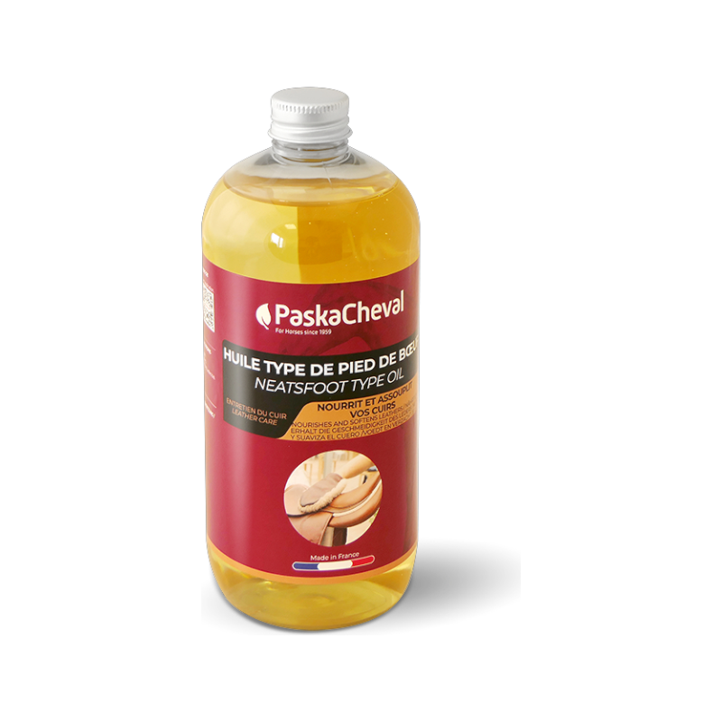 Paskacheval - Huile pour cuir type pied de bœuf | - Ohlala