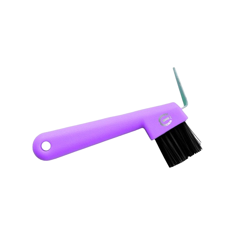 Imperial Riding - Cure-pied avec brosse violet