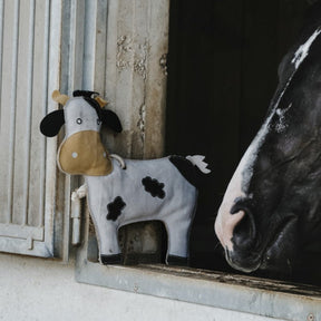 Hippotonic - Jouet pour chevaux vache noir/ blanc
