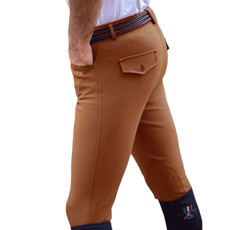 Jump'In - Pantalon d'équitation homme Super X caramel | - Ohlala