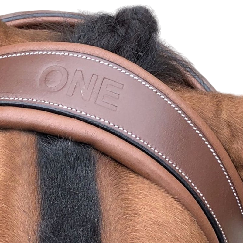 Jump'In - Bridon One London avec rênes Noisette | - Ohlala