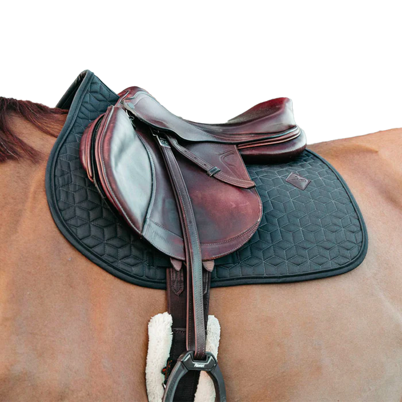 Kentucky Horsewear - Tapis de selle Basic gris anthracite | - Ohlala