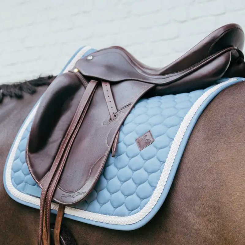 Kentucky Horsewear - Tapis de dressage Plaited Cord bleu ciel | - Ohlala