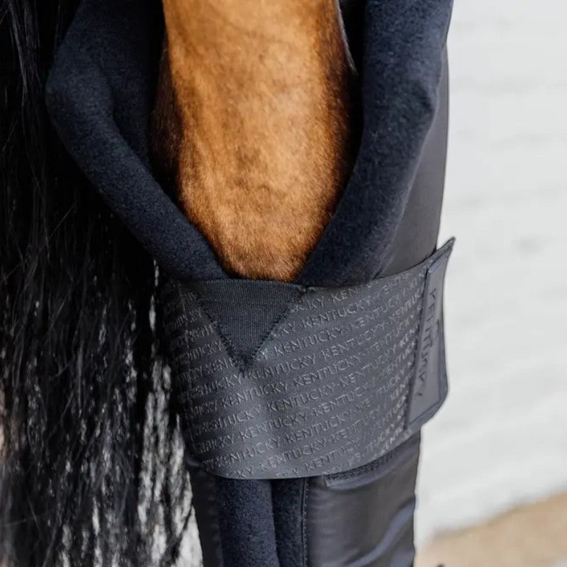 Kentucky Horsewear - Guêtres d'écurie longues Protect postérieurs noir (x2) | - Ohlala