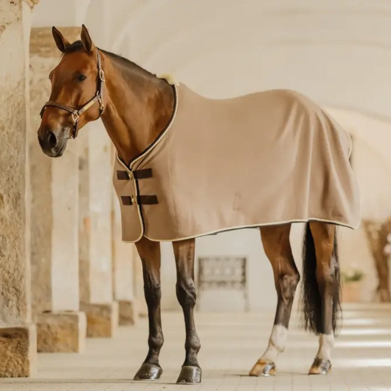 Kentucky Horsewear - Chemise séchante Show Vegan Wool beige | - Ohlala