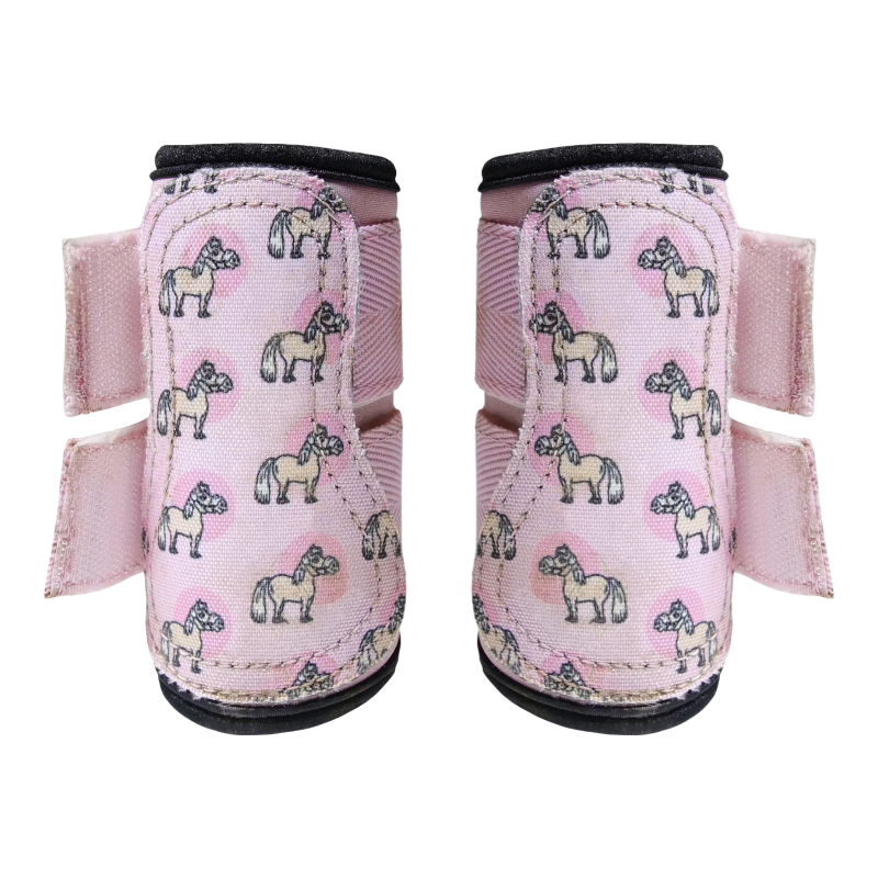 Kentucky Horsewear - Guêtres antérieurs Sammy Collection vieux rose | - Ohlala