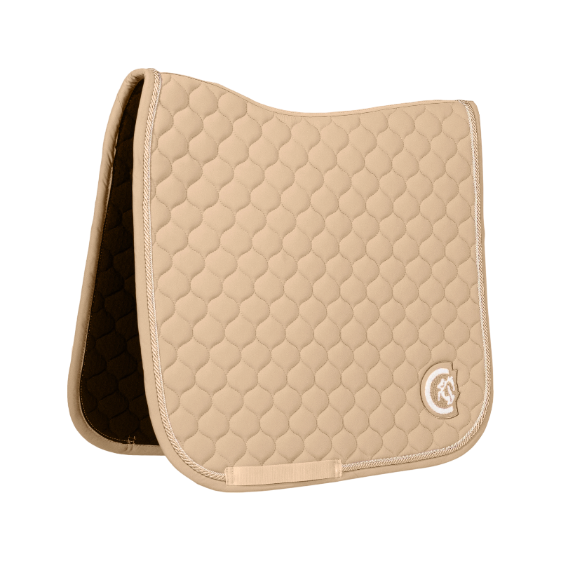 Kentucky Horsewear - Tapis de dressage 3D logo Onion Quilt beige | - Ohlala
