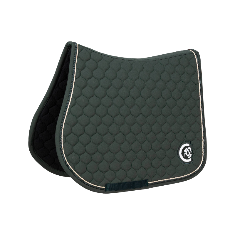 Kentucky Horsewear - Tapis de selle 3D logo Onion Quilt vert sapin | - Ohlala