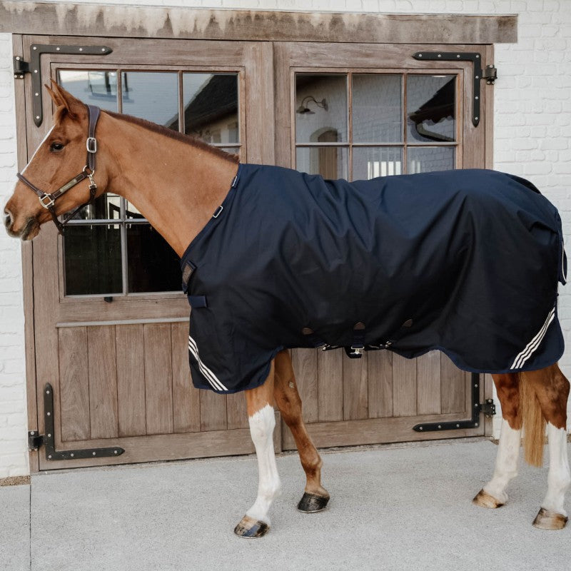 Kentucky Horsewear - Couverture d'extérieur Confort 0g marine
