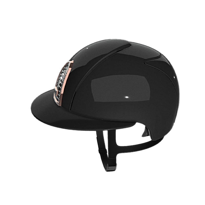 KEP - Casque Cromo 2.0 shine noir polo diamond crystal Swarovski | - Ohlala