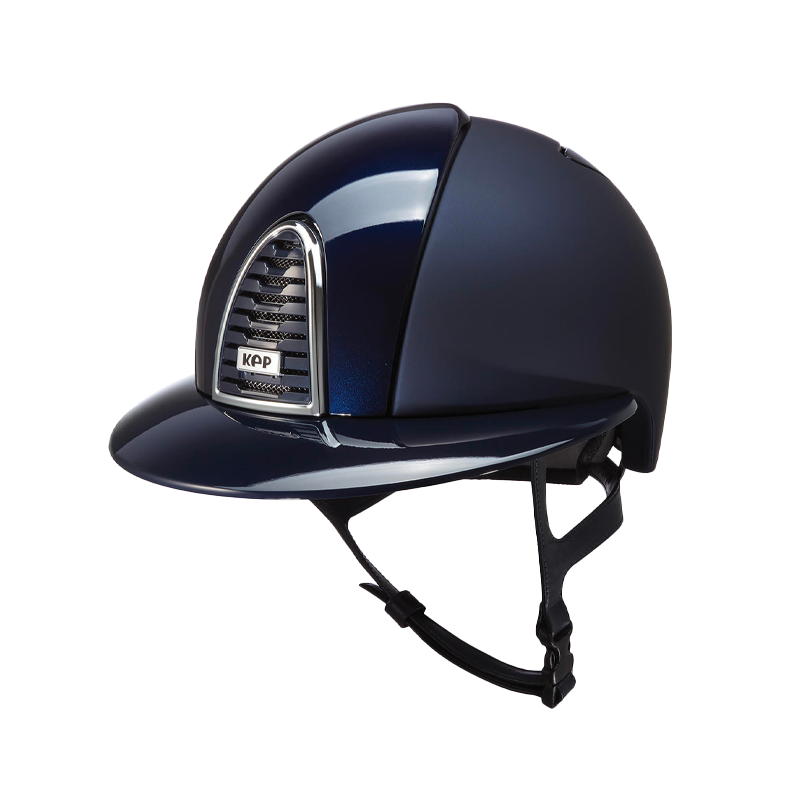 KEP - Casque d'équitation Cromo 2.0 textile polo polish blue | - Ohlala