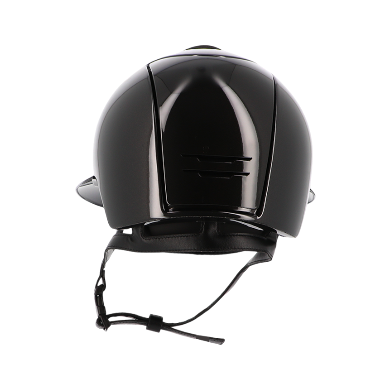 KEP - Casque Cromo 2.0 shine noir Star visière polo diamond | - Ohlala