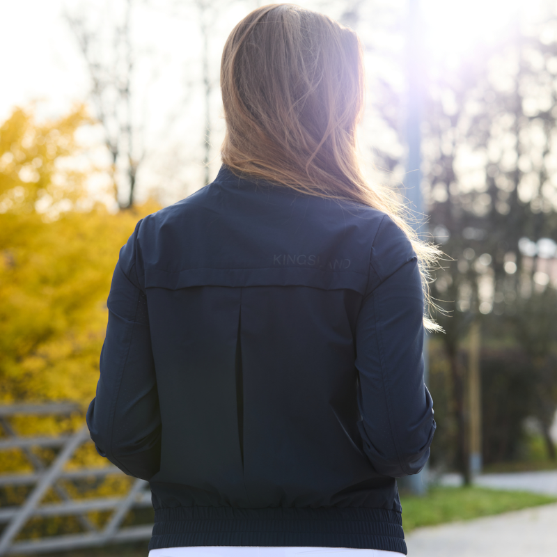 Kingsland - Veste manches longues femme KLLeonora marine | - Ohlala