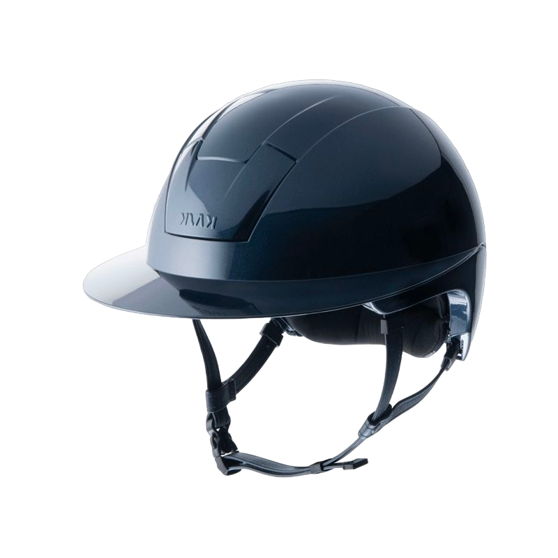 Kask - Casque d'équitation Kooki Lady marine shine