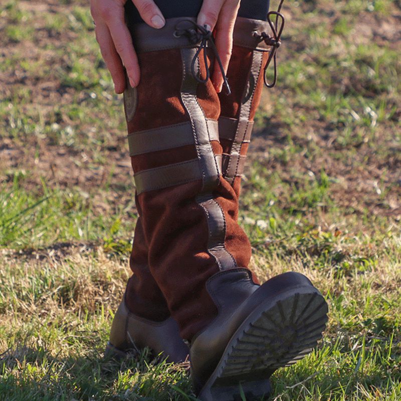 Kazak Sport - Bottes en cuir Wild Native marron | - Ohlala