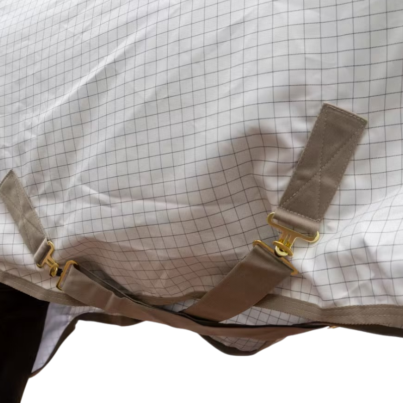 Kentucky Horsewear - Couverture anti-mouches Sweet Itch Fly Comfort blanc | - Ohlala