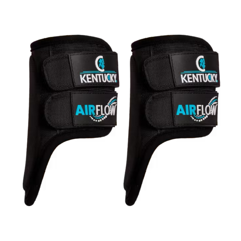 Kentucky Horsewear - Guêtres de cross courtes postérieurs 3D Air Flow Skin Friendly noir | - Ohlala