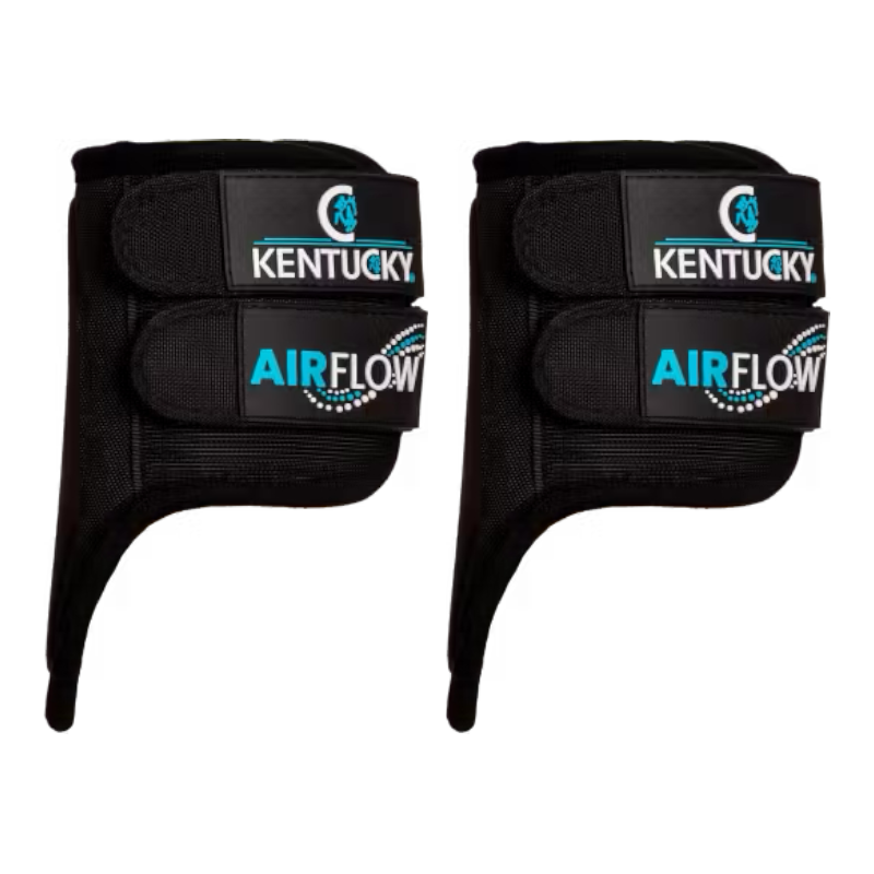 Kentucky Horsewear - Guêtres de cross courtes postérieurs 3D Air Flow noir | - Ohlala