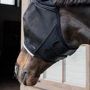 Kentucky Horsewear - Masque anti-mouches Friendly avec oreilles noir