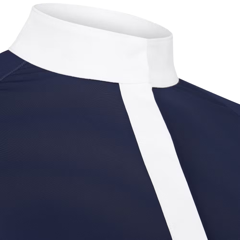 Kentucky Horsewear - Polo manches courtes femme Classic marine | - Ohlala