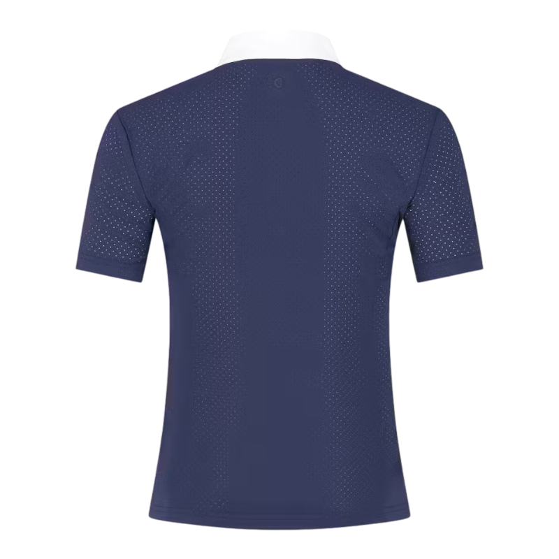 Kentucky Horsewear - Polo manches courtes femme Heritage Air marine | - Ohlala