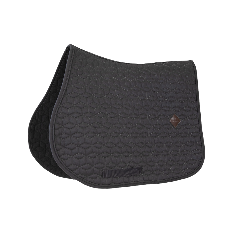 Kentucky Horsewear - Tapis de selle Basic gris anthracite