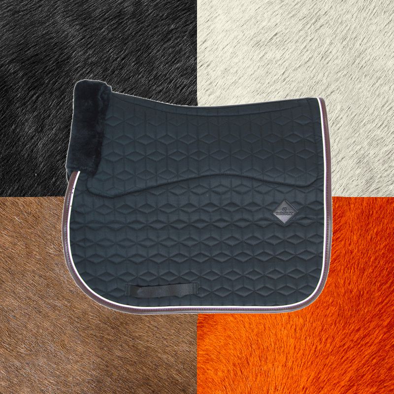 Kentucky Horsewear - Tapis de selle Skin Friendly noir | - Ohlala