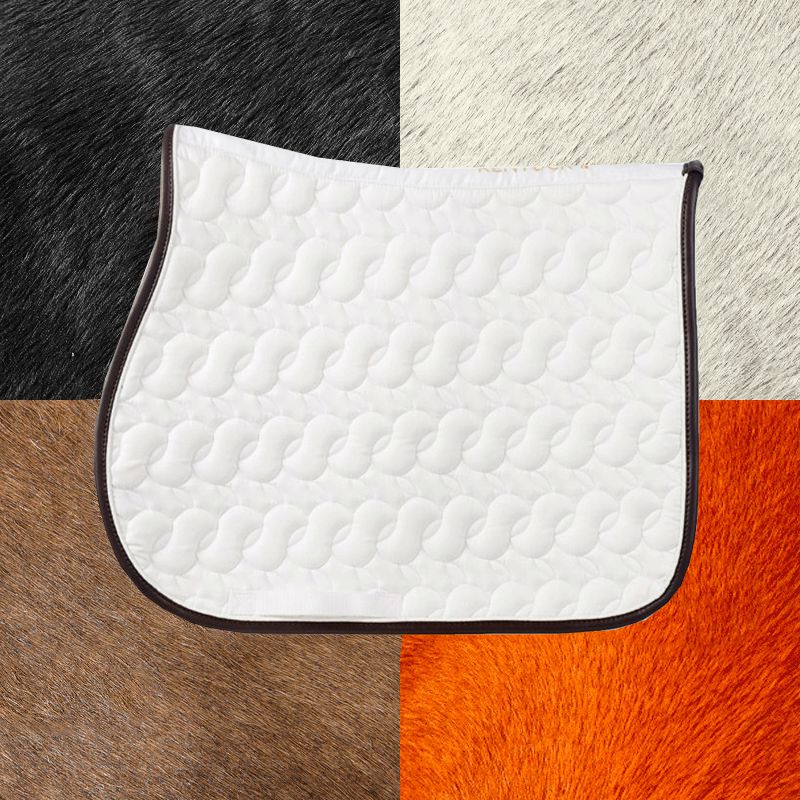 Kentucky Horsewear - Tapis de selle blanc sans logo | - Ohlala