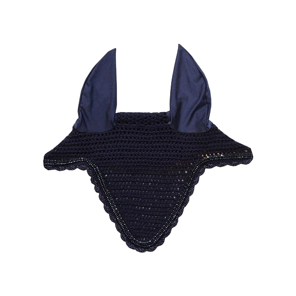 Kentucky Horsewear - Bonnet Long stone & Pearl anti-bruits marine | - Ohlala