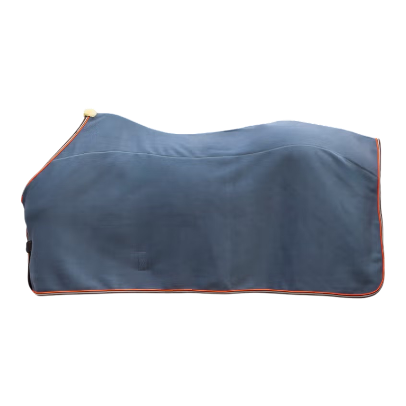 Kentucky Horsewear - Couverture polaire Heavy Melange dusty blue | - Ohlala