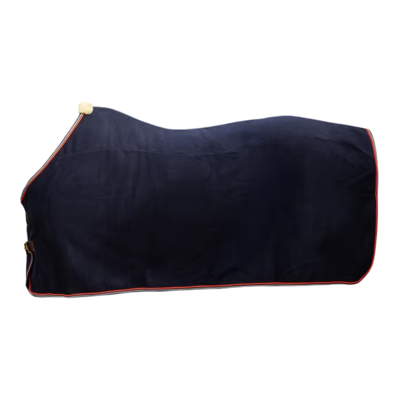 Kentucky Horsewear - Couverture polaire Heavy Melange marine | - Ohlala