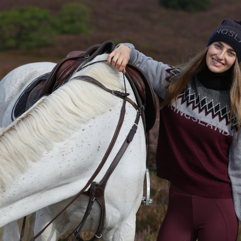 Kingsland - Pull tricoté col montant unisexe KLMontez noir | - Ohlala