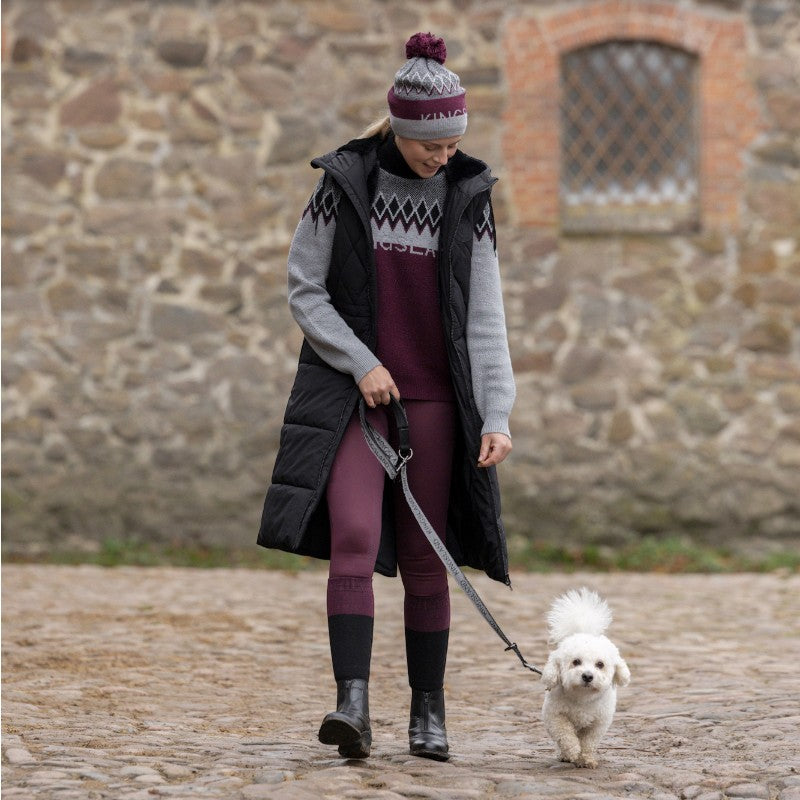 Kingsland - Pull tricoté col montant unisexe KLMontez noir | - Ohlala