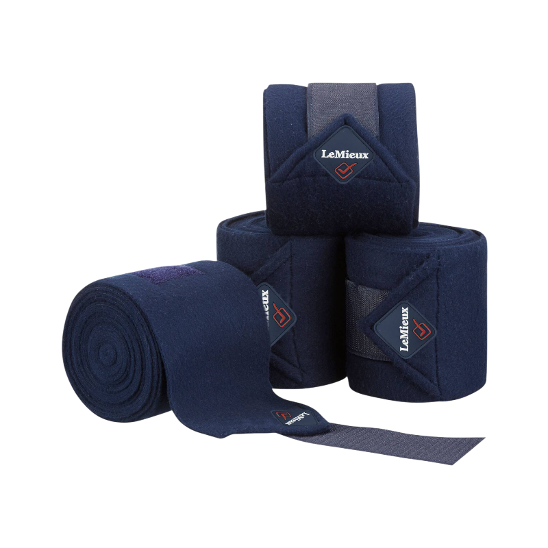 Lemieux - Bandes de polo Classic marine (x4) | - Ohlala