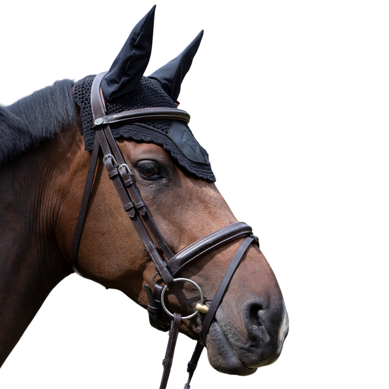 Lemieux - Bonnet pour chevaux Acoustic Pro noir | - Ohlala