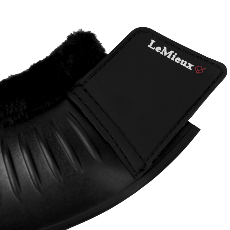 Lemieux - Cloches en caoutchouc et polaire Rubber Fleece noir | - Ohlala