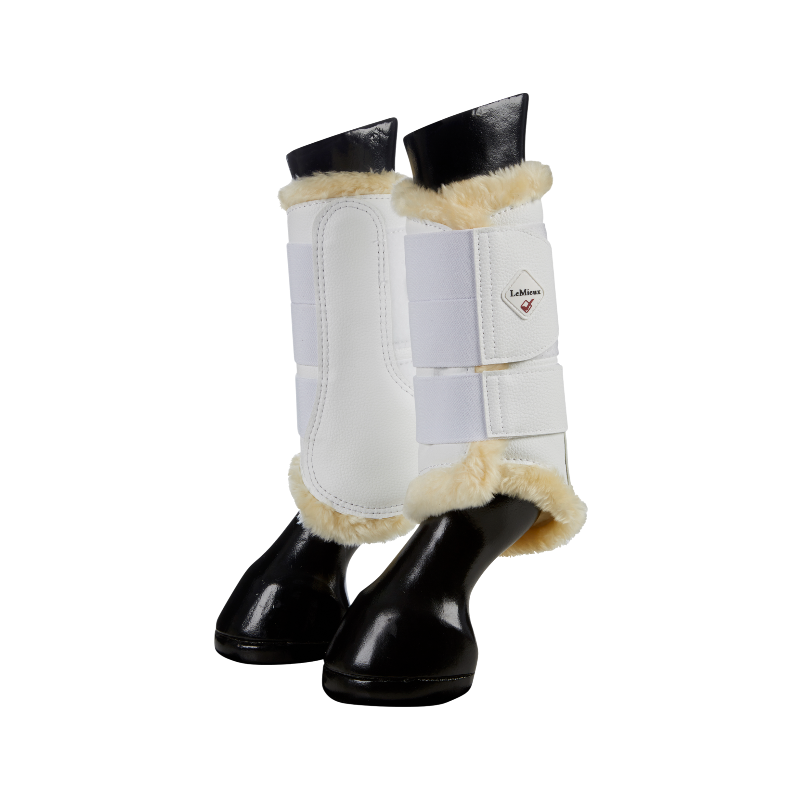 Lemieux - Guêtres fermées Fleece Lined blanc (x2) | - Ohlala