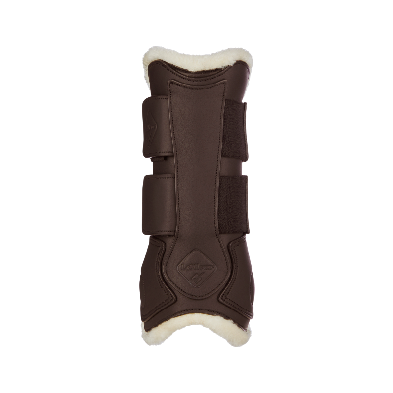 Lemieux - Guêtres ouvertes tendons Capella Comfort marron | - Ohlala