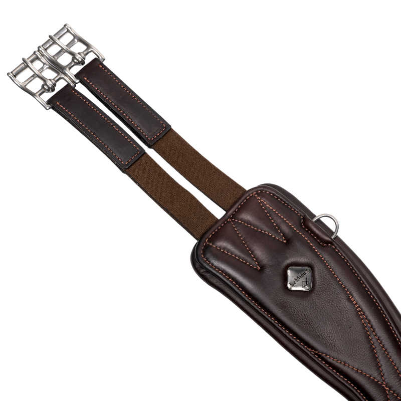 Lemieux - Sangle longue anatomique Gel-Tek marron | - Ohlala