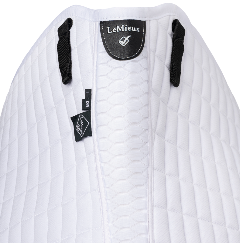 Lemieux - Tapis de dressage Self-Cool blanc arctique | - Ohlala