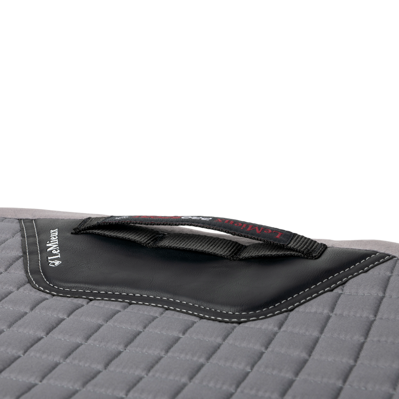 Lemieux - Tapis de dressage Square Coton gris | - Ohlala