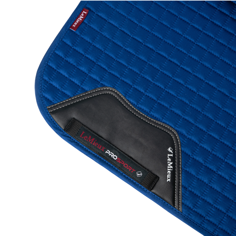 Lemieux - Tapis de dressage Square suédine benetton blue | - Ohlala