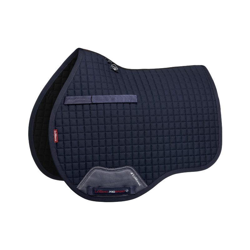 Lemieux - Tapis de selle GP Coton Square marine | - Ohlala