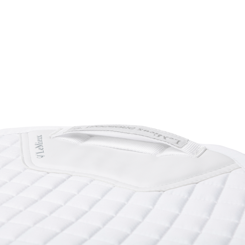 Lemieux - Tapis de selle Square Mixte Coton blanc | - Ohlala