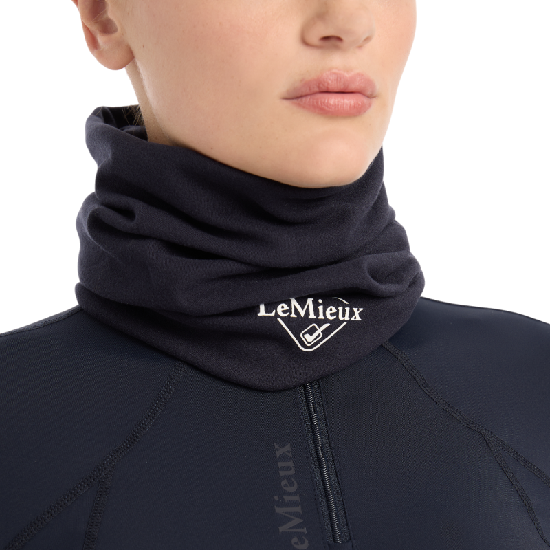 Lemieux - Tour de cou extensible Stretch Snood marine | - Ohlala